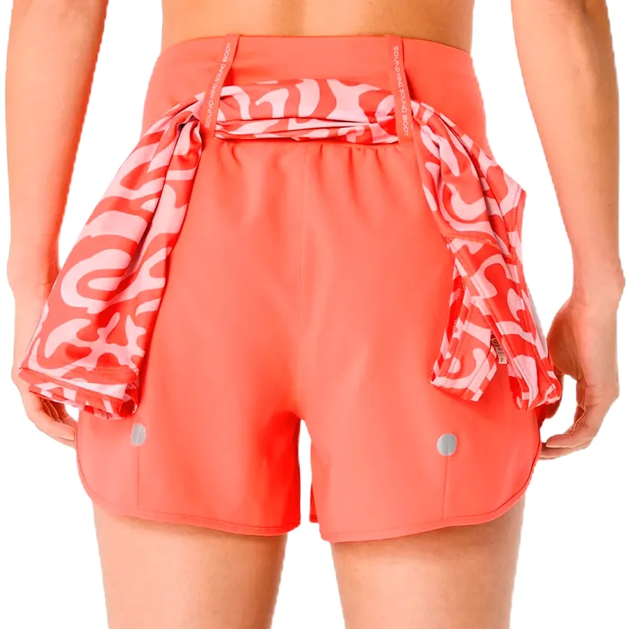 Imagen 3 de 4 de Short Asics Road 3.5in-CORAL FLUOR