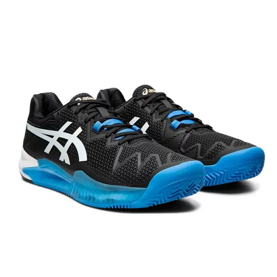 Imagen 3 de 5 de Zapatillas Asics Gel Resolution 8 Clay-NEGRO/BLANCO/AZUL