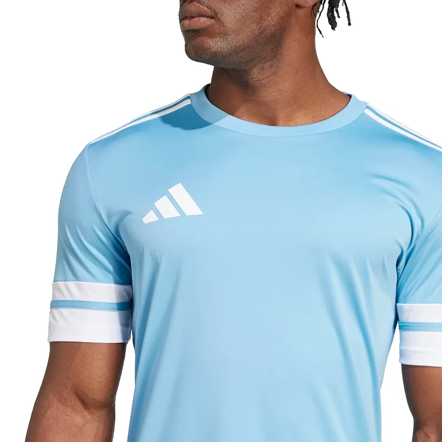 Imagen 4 de 5 de Camisa adidas Squadra 25-CELESTE/BLANCO