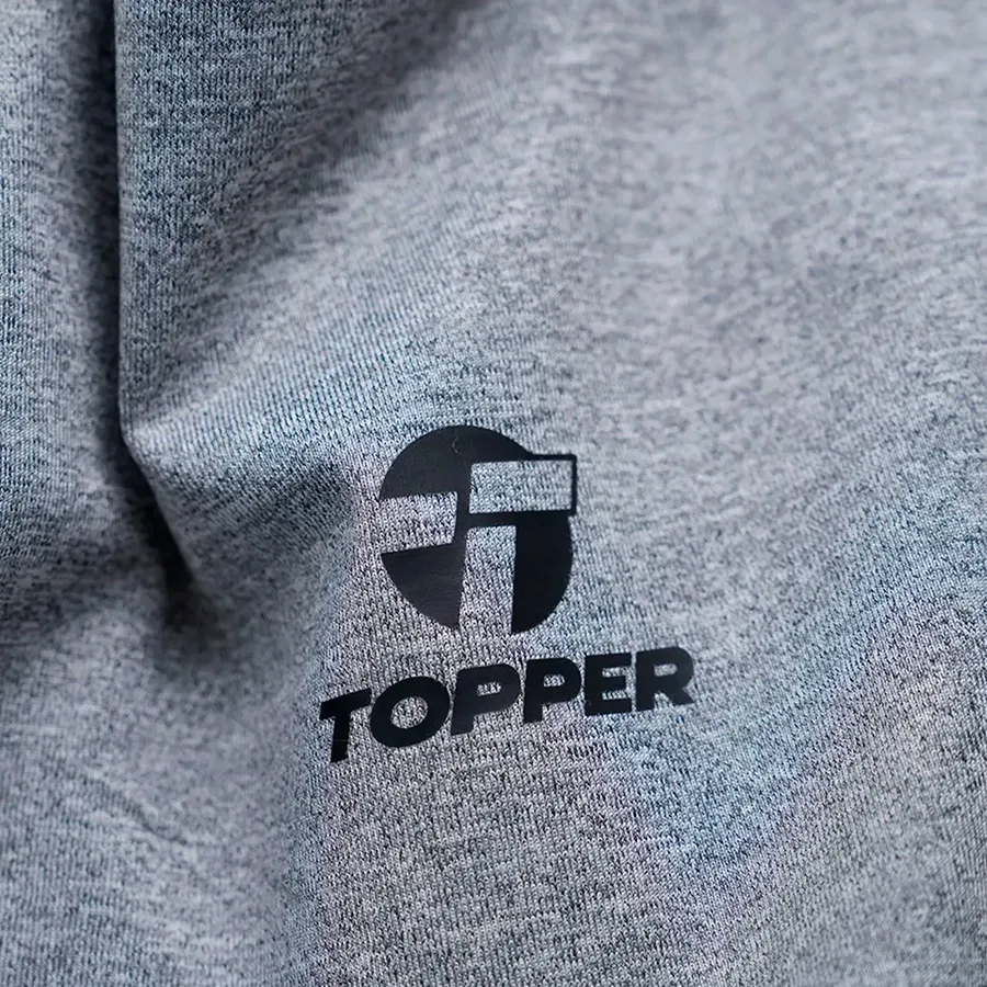 Imagen 2 de 4 de Remera Térmica Topper-GRIS