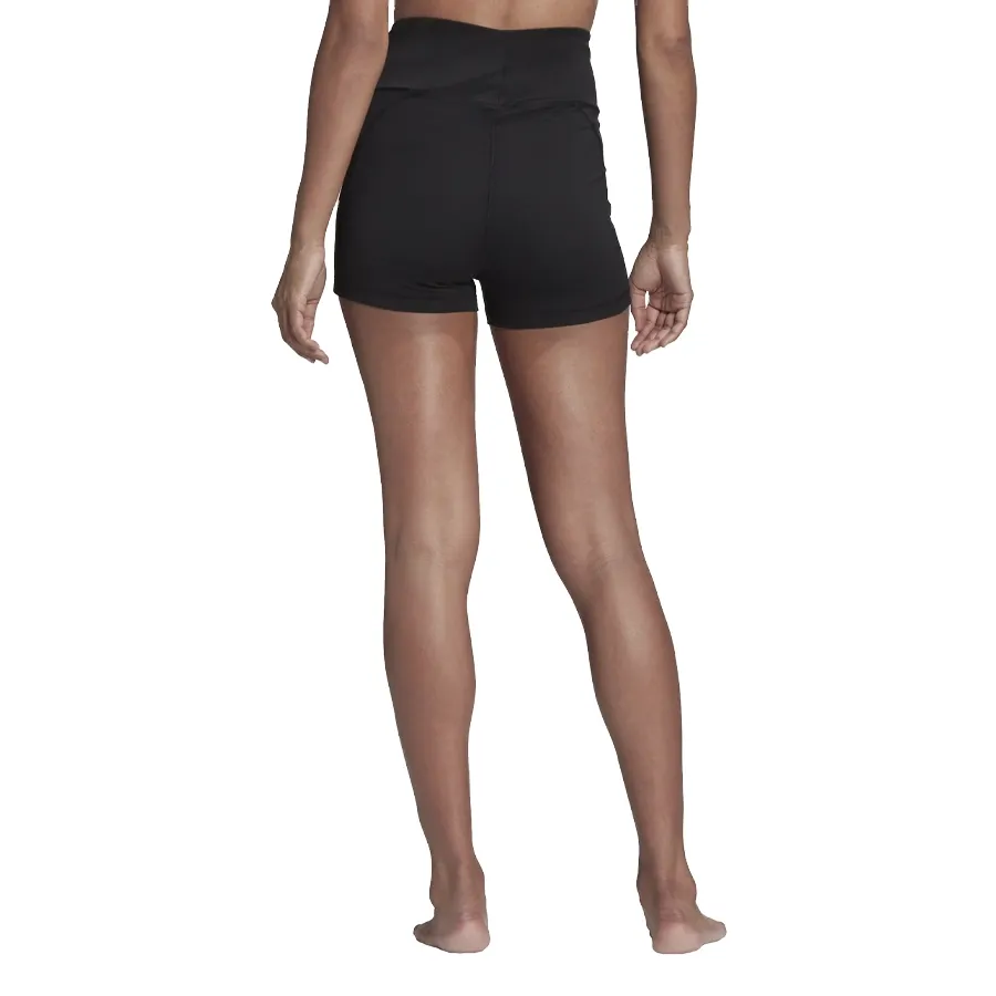 Imagen 3 de 5 de Calza adidas Yoga Essentials Tiro Alto-NEGRO