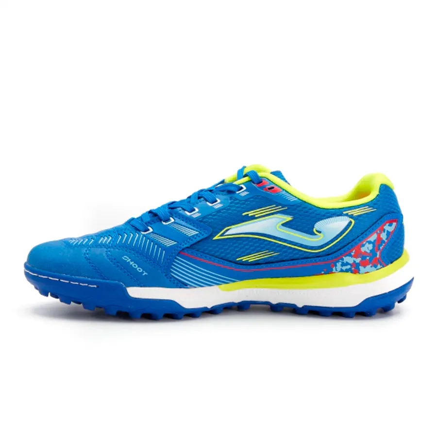 Imagen 2 de 7 de Botines Joma Liga 5 Tf-AZUL FRANCIA/AMARILLO FLUOR/ROJO