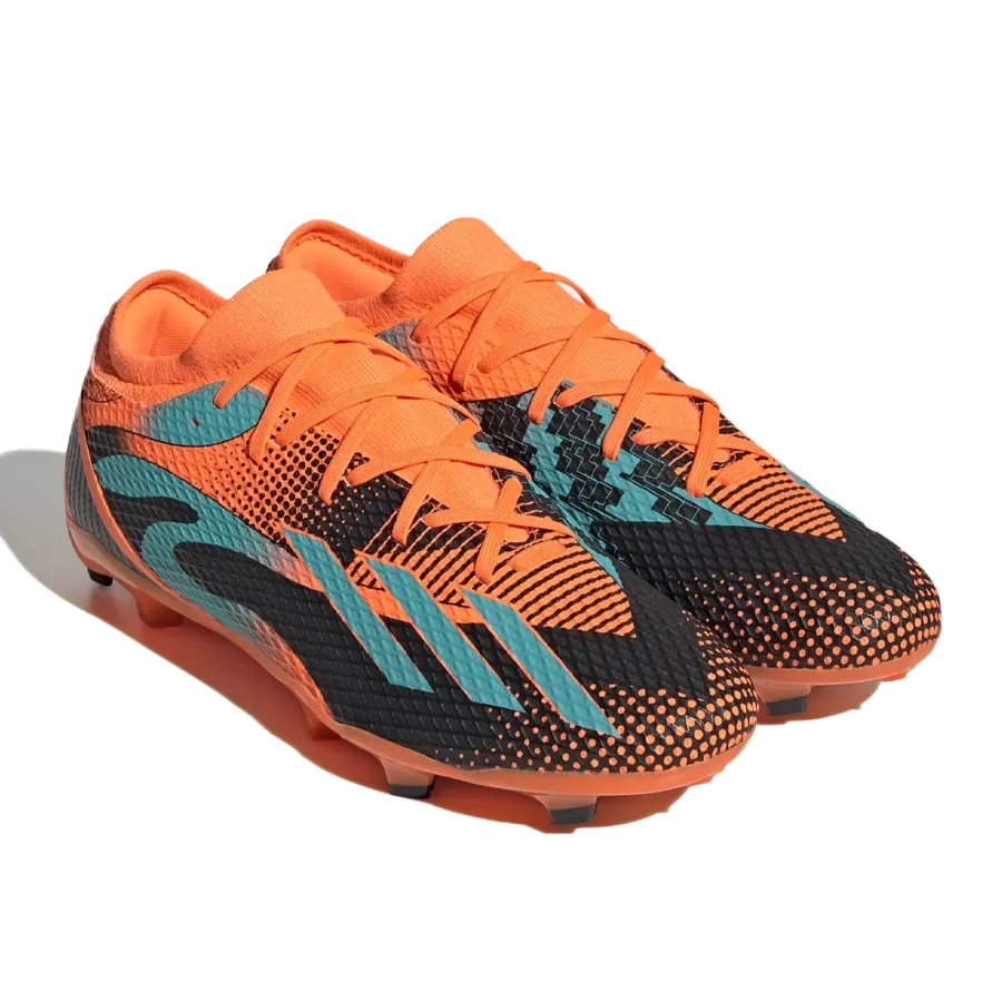 Imagen 2 de 5 de Botines adidas X Speedportal Messi.3-NARANJA FLUOR/TURQUESA/NEGRO