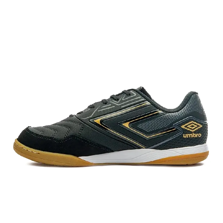 Imagen 1 de 4 de Botines Umbro Pro 5 Bump Club In-NEGRO/DORADO