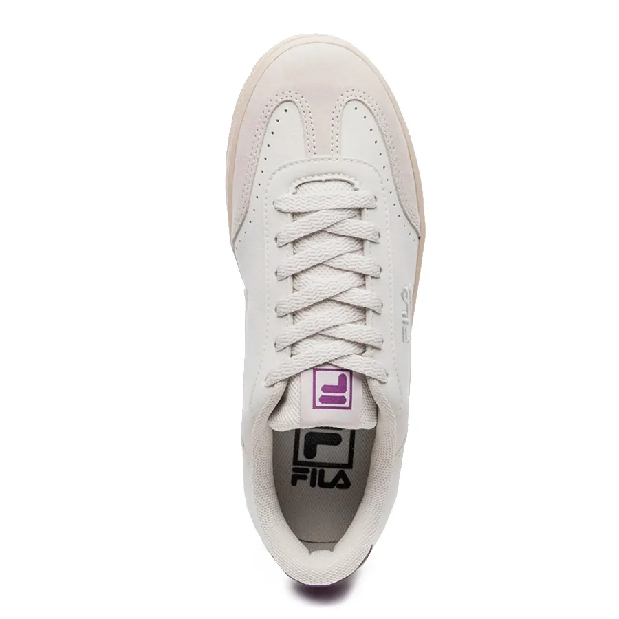 Imagen 3 de 6 de Zapatillas Fila Court 80-BLANCO/MORADO