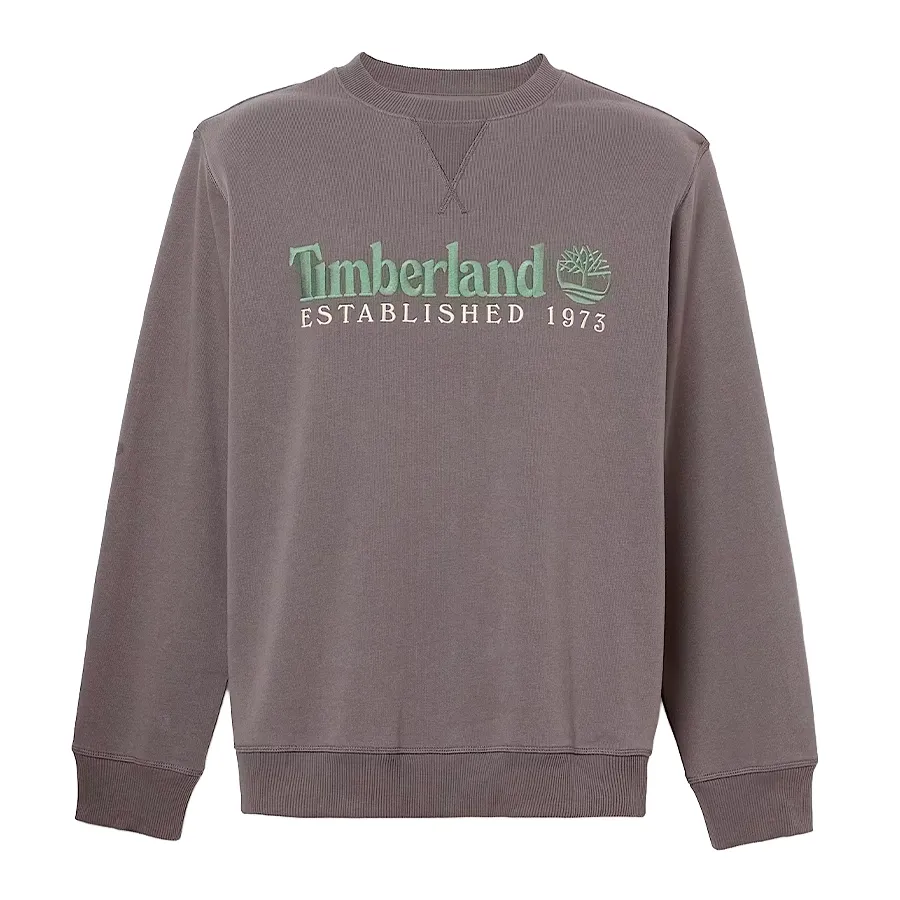 Imagen 2 de 4 de Buzo Timberland Embroidered Logo-GRIS