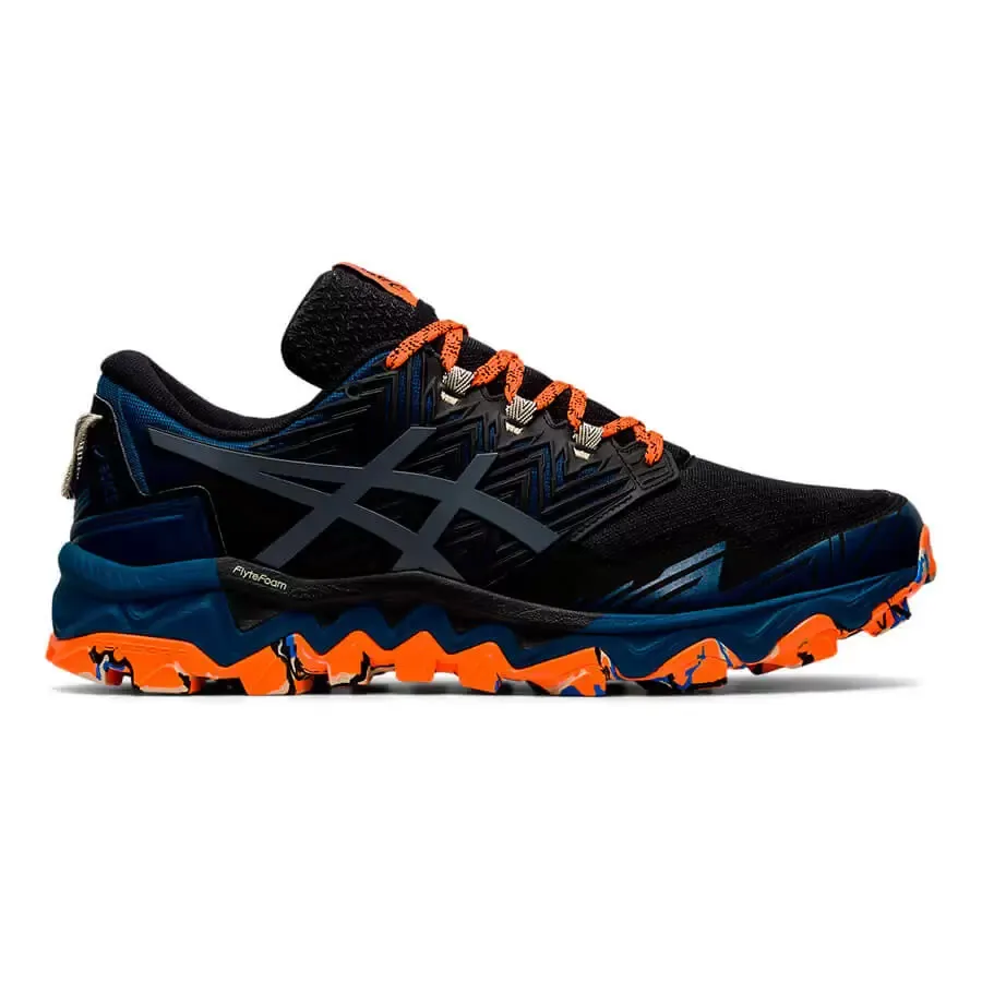 Imagen 1 de 6 de Zapatillas Asics Gel Fujitrabuco 8-NEGRO/AZUL/NARANJA