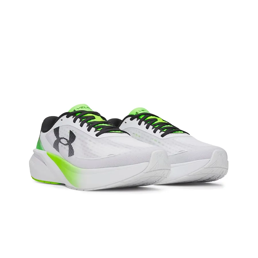 Imagen 1 de 4 de Zapatillas Under Armour Velociti Pace-BLANCO/NEGRO/AMARILLO FLUOR