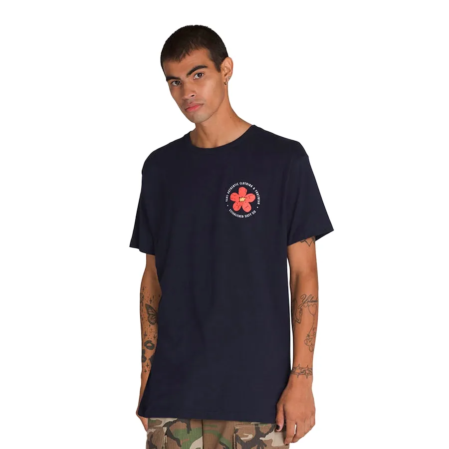 Imagen 0 de 4 de Remera Vans Cracked Flower Ss-MARINO