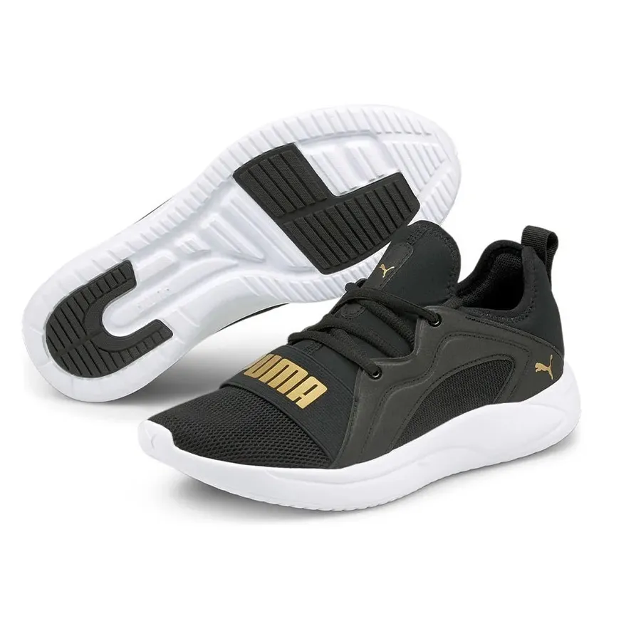 Imagen 3 de 5 de Zapatillas Puma Resolve Street Adp-NEGRO/DORADO