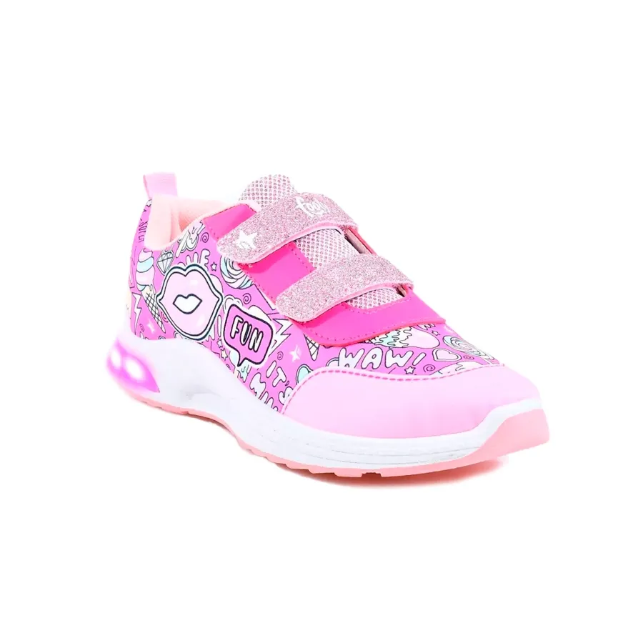 Imagen 1 de 3 de Zapatillas Footy Fun Beso-ROSA/FUCSIA/NUDE