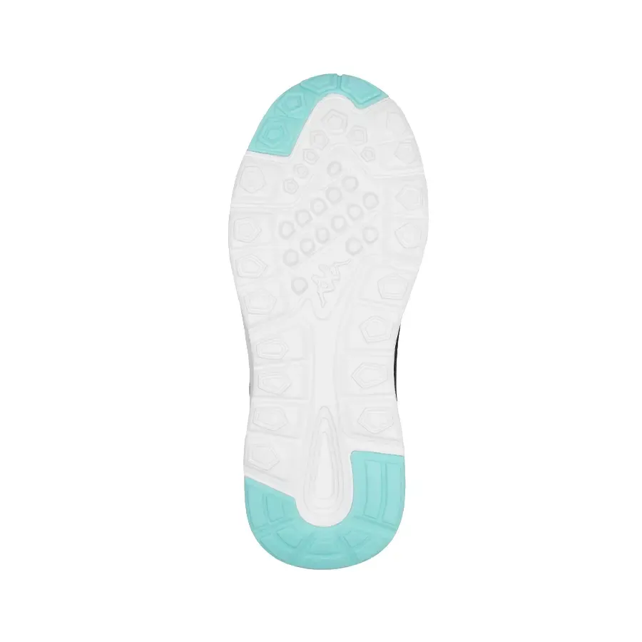 Imagen 4 de 5 de Zapatillas Kappa Logo Delvis-NEGRO/TURQUESA