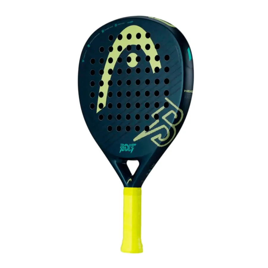 Imagen 1 de 5 de Paleta Head Padel Bolt-MARINO/AMARILLO FLUOR