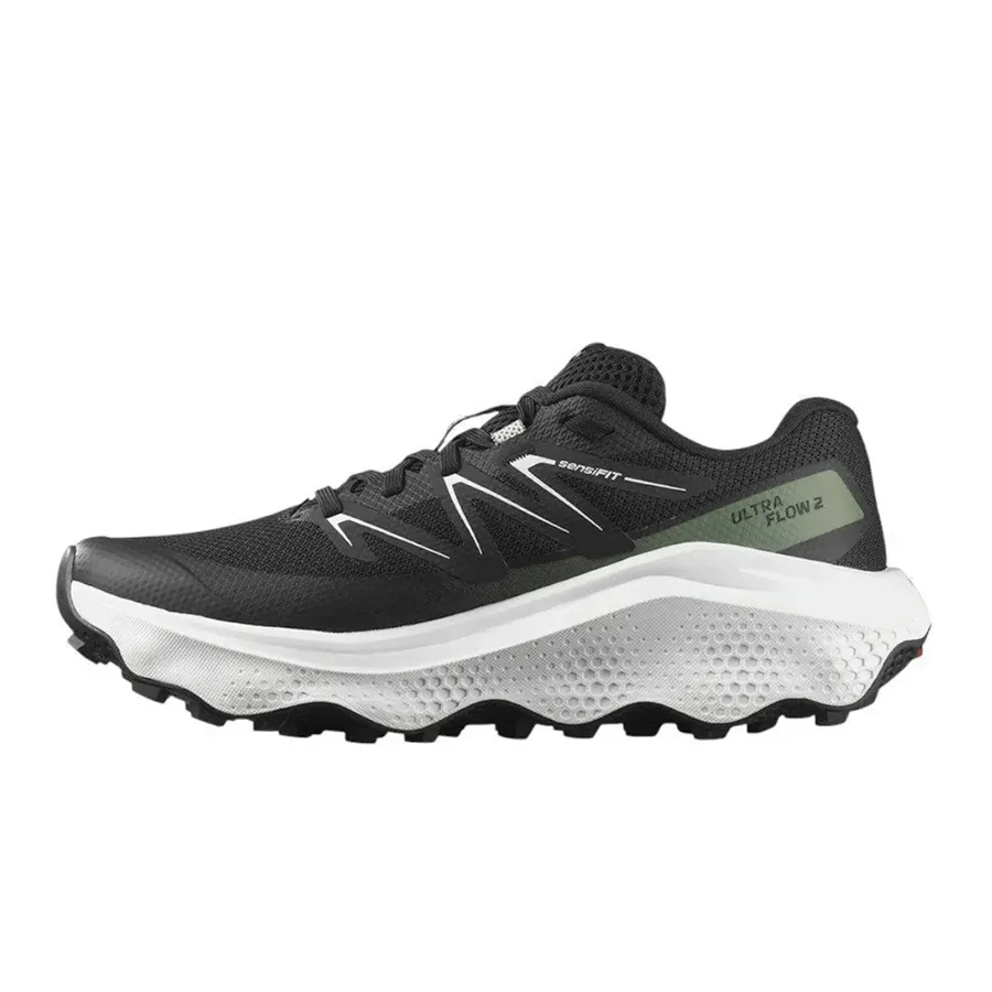 Imagen 2 de 6 de Zapatillas Salomon Ultra Flow 2-NEGRO/BLANCO/VERDE