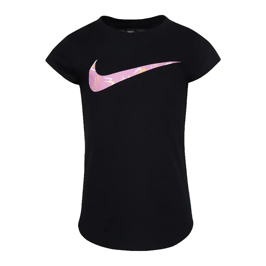 Imagen 0 de 3 de Remera Nike Swoosh Pairs Fill-NEGRO