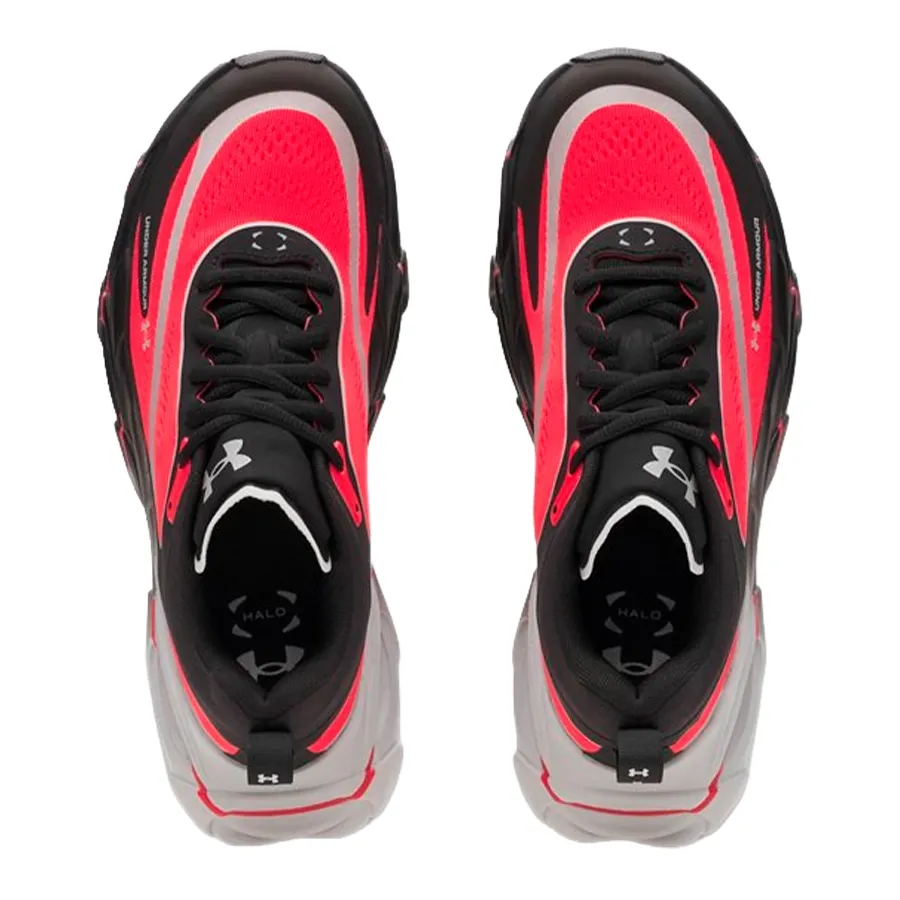 Imagen 3 de 5 de Zapatillas Under Armour Halo Racer-NEGRO/ROJO/BLANCO