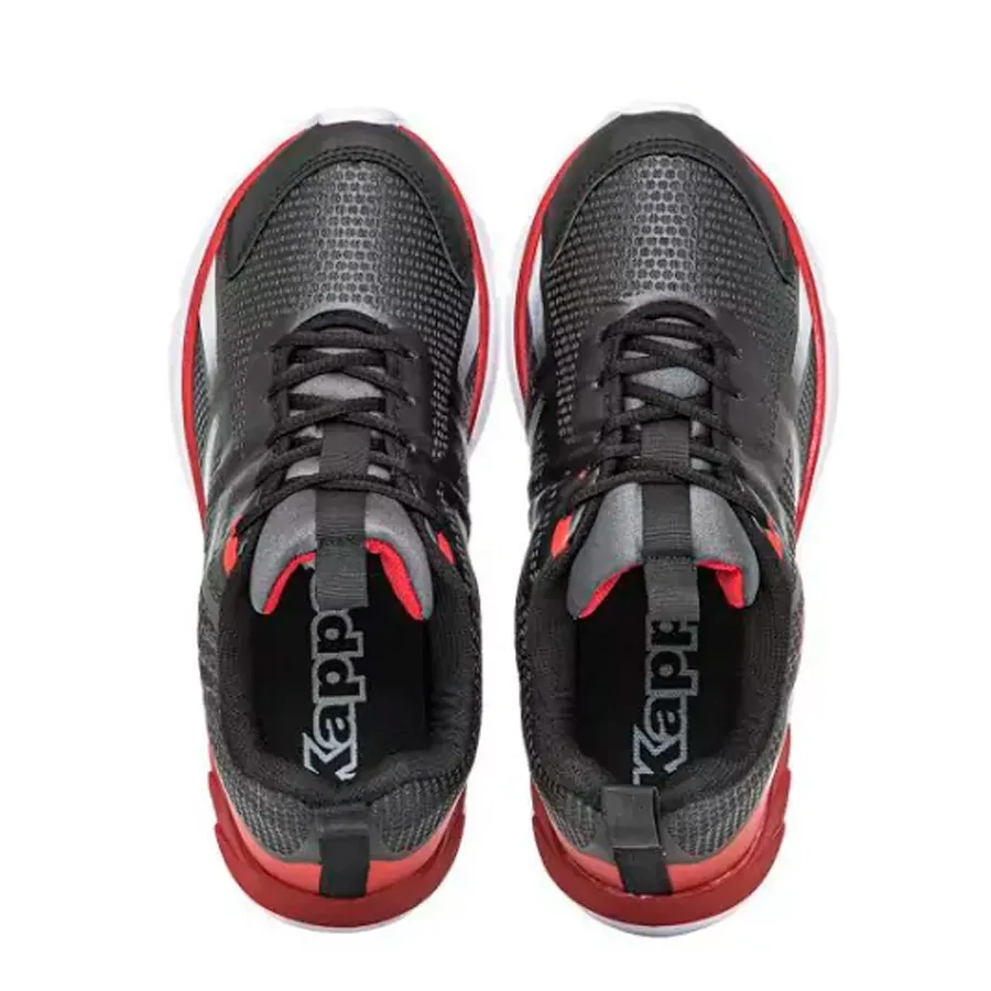 Imagen 4 de 7 de Zapatillas Kappa Logo Tenis-NEGRO/ROJO