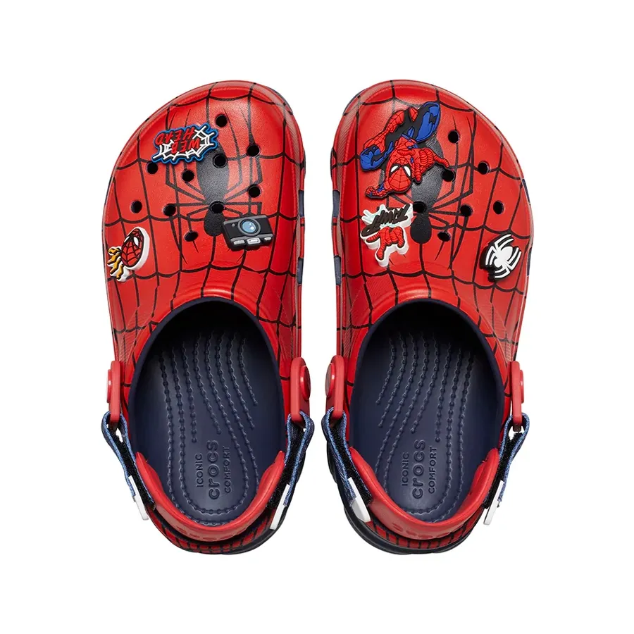 Imagen 5 de 7 de Sandalias Crocs Team Spiderman-ROJO/NEGRO