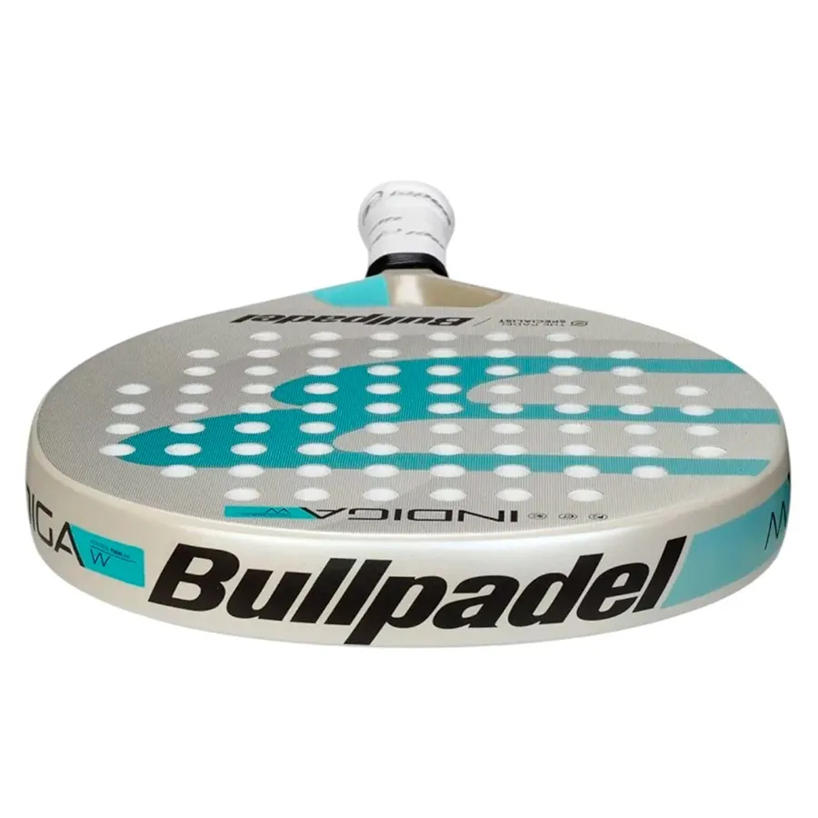 Imagen 3 de 4 de Paleta Bullpadel Indiga Woman 25-HUESO/TURQUESA