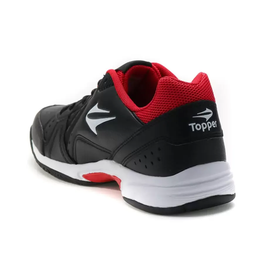 Imagen 2 de 5 de Zapatillas Topper Rookie-NEGRO/ROJO/BLANCO