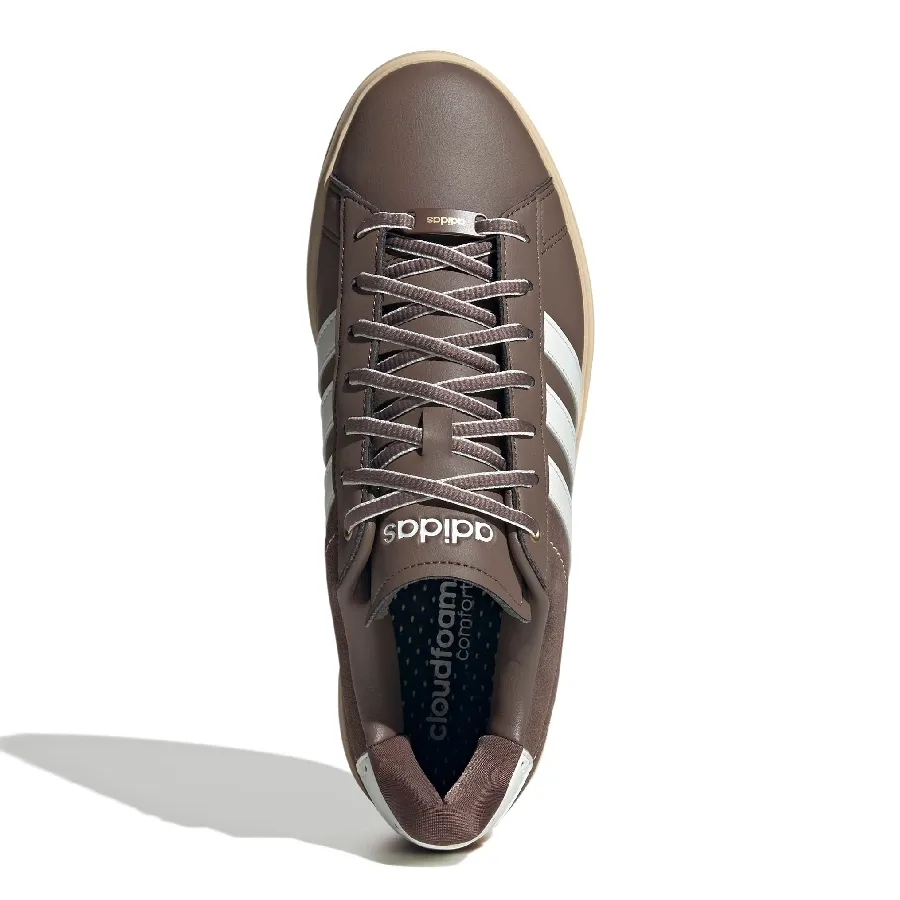 Imagen 4 de 7 de Zapatillas adidas Grand court 2.0-CHOCOLATE/BLANCO