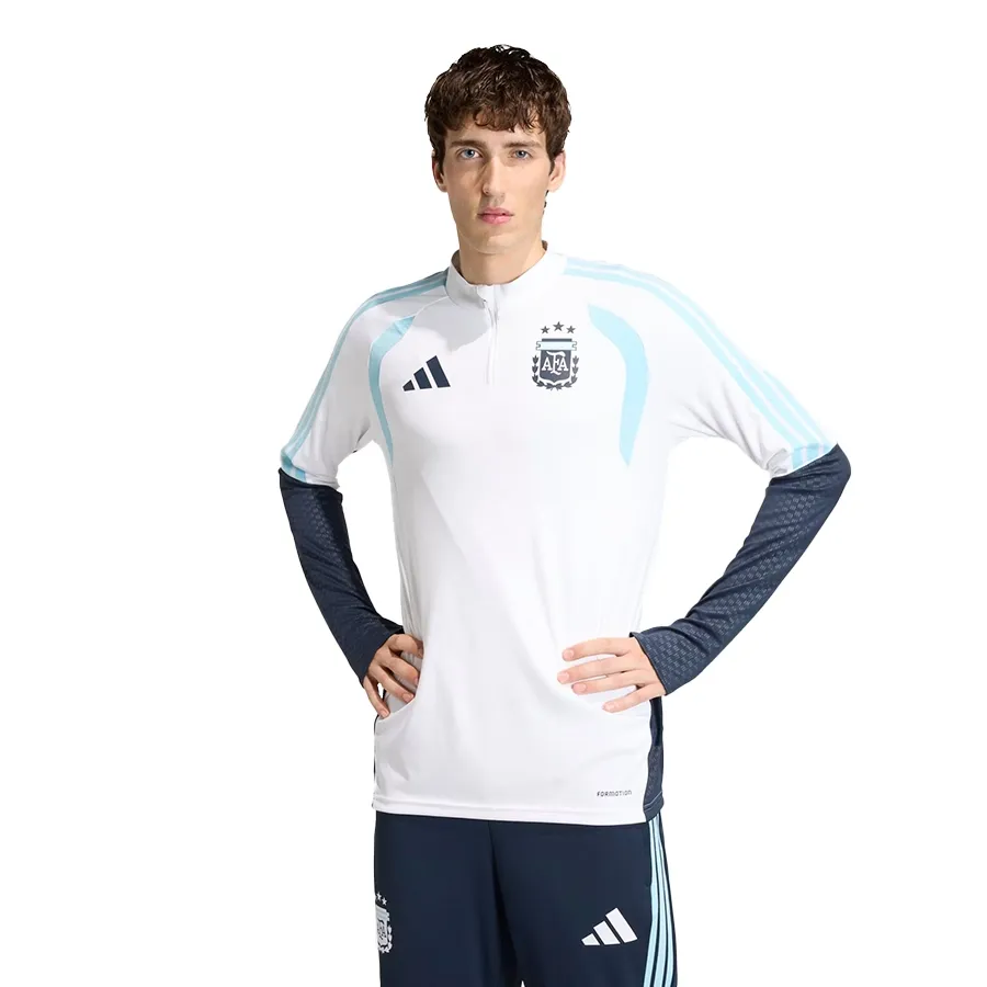 Imagen 0 de 5 de Buzo adidas Top Tiro Training Selección Argentina 26 Afa-BLANCO/CELESTE
