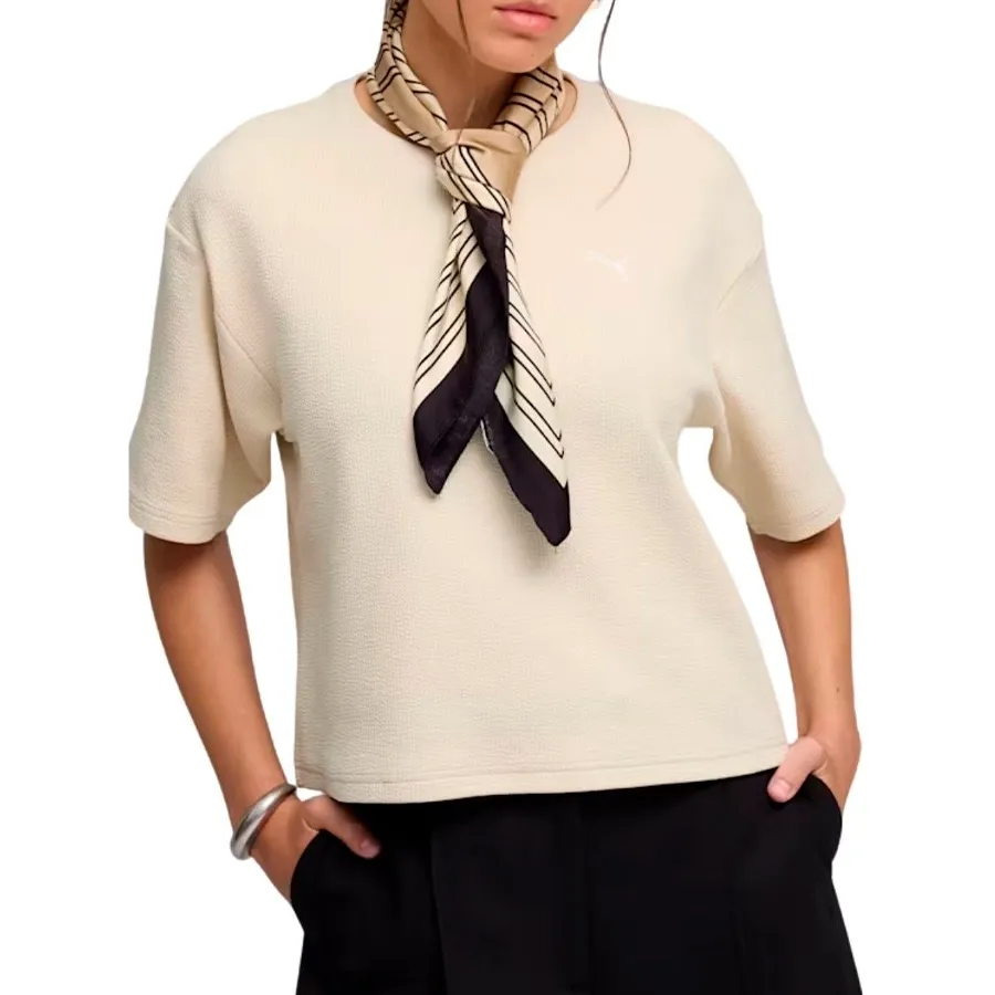 Imagen 0 de 3 de Remera Puma Essentials Elevated-CRUDO