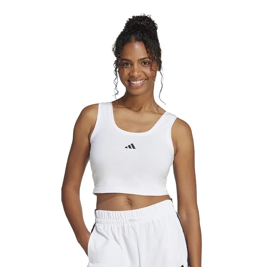 Imagen 0 de 4 de Musculosa adidas Essentials Small Logo Lifestyle-BLANCO/NEGRO