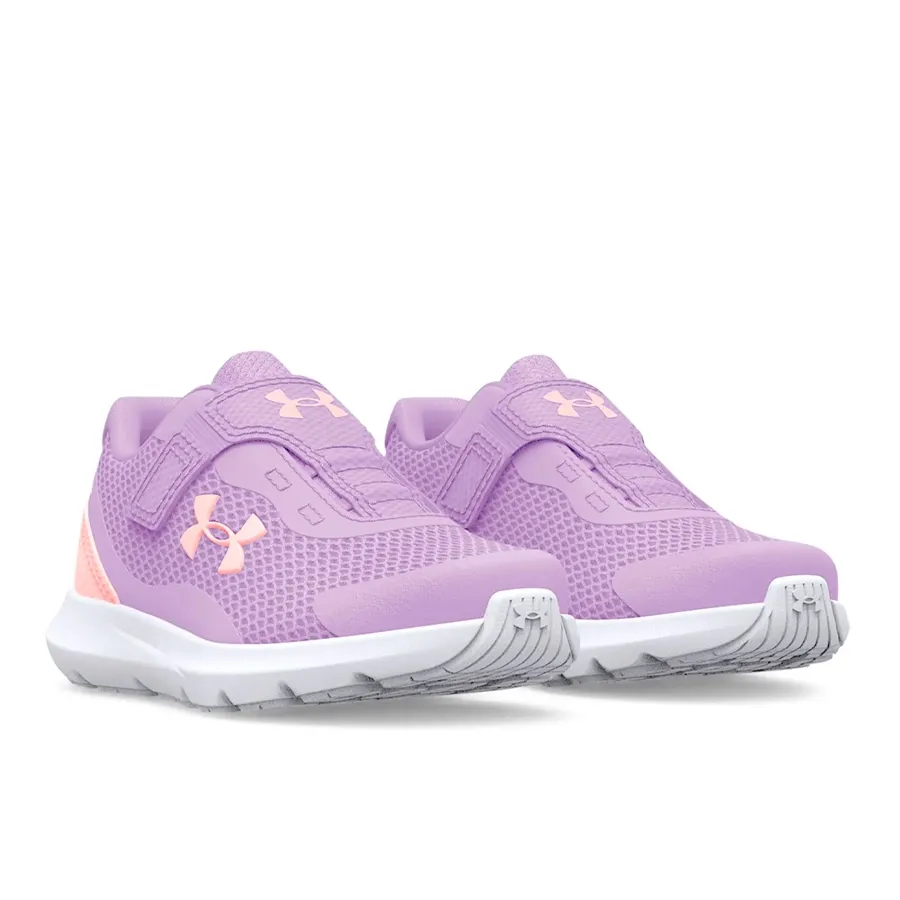 Imagen 2 de 5 de Zapatillas Under Armour Bps Surge 3 Ac-LILA/ROSA