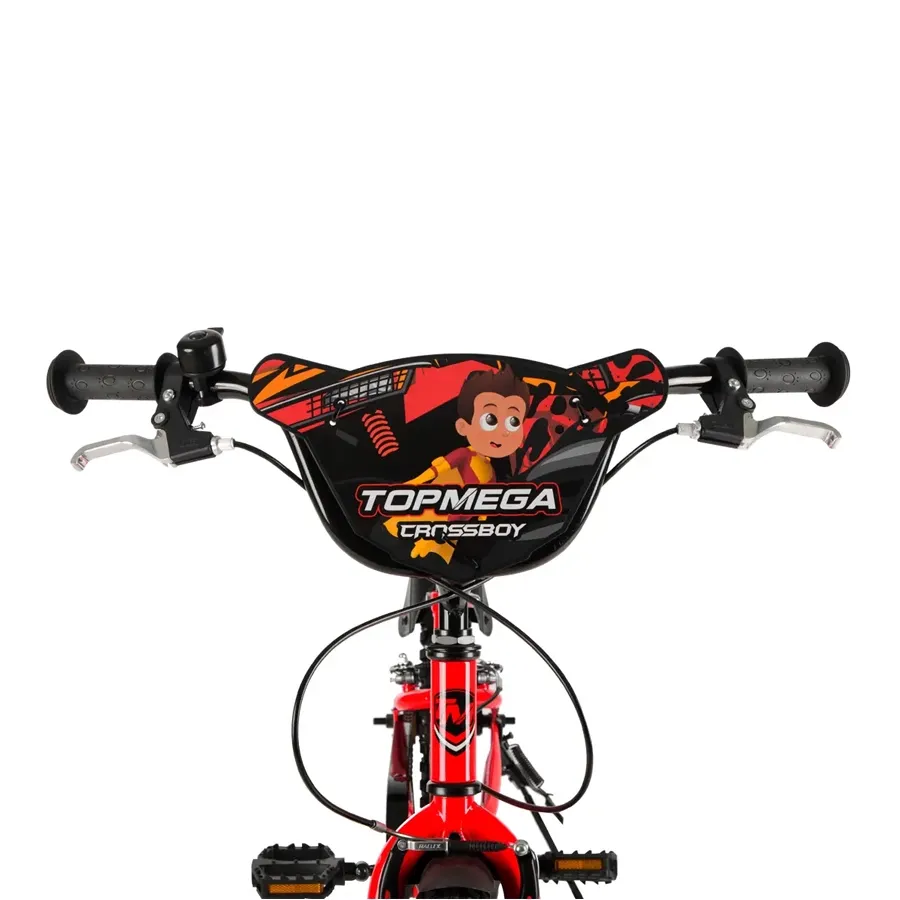 Imagen 4 de 6 de Bicicleta TopMega Crossboy R16-ROJO