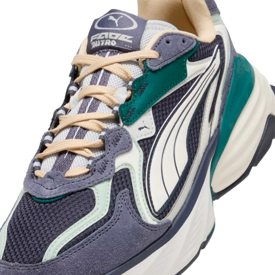 Imagen 5 de 7 de Zapatillas Puma Fade Nitro Ls+-BLANCO-MORADO-VERDE