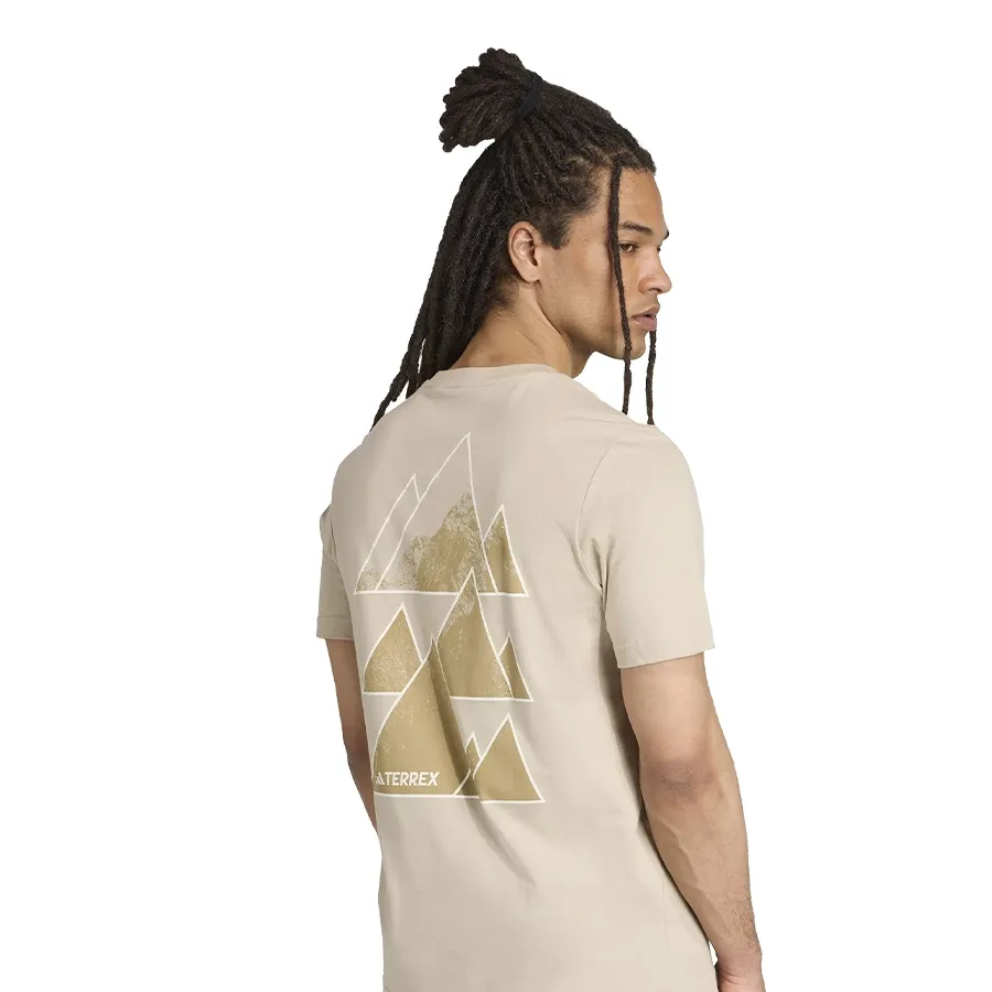 Imagen 1 de 4 de Remera adidas Graphic Terrex Outdoor-BEIGE