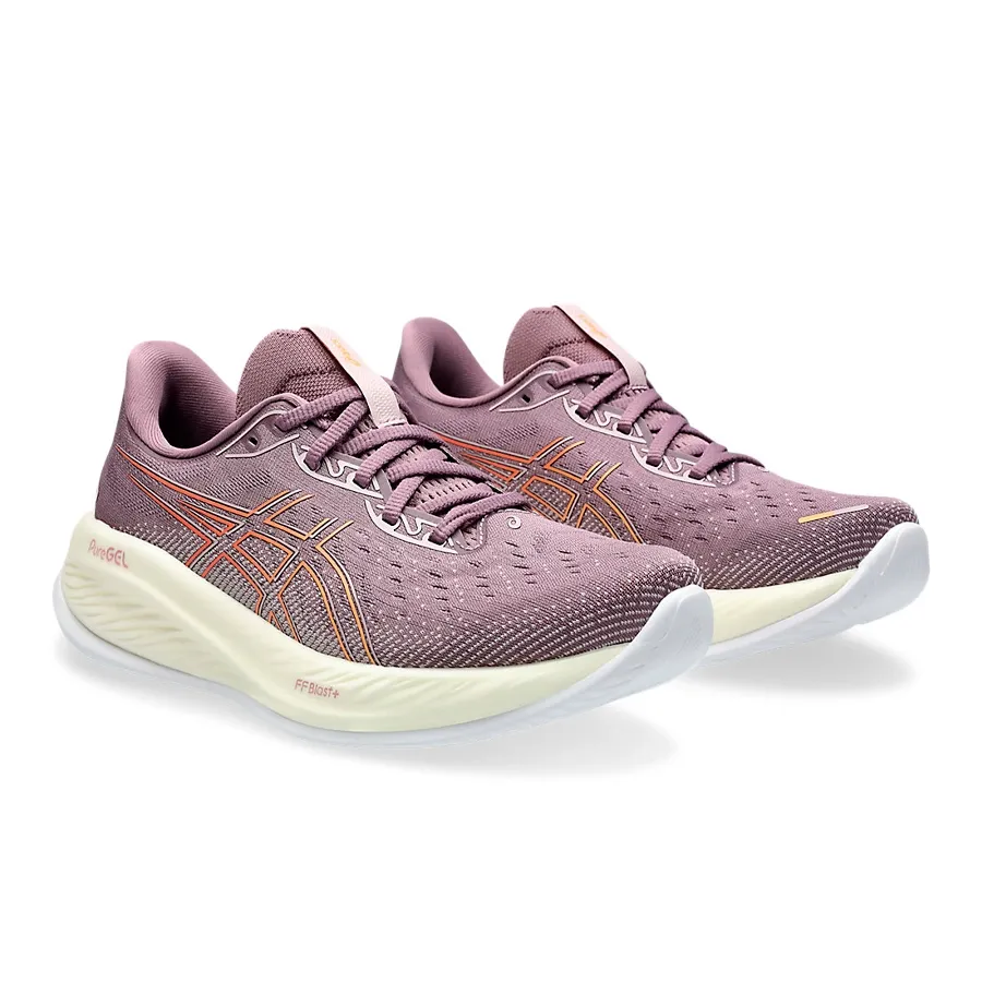 Imagen 2 de 6 de Zapatillas Asics Gel Cumulus 26-PURPURA/NARANJA