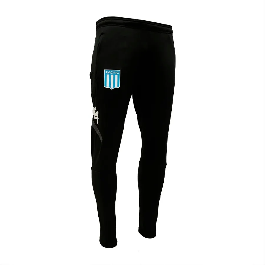 Imagen 1 de 5 de Pantalón Kappa largo De Salida Racing 23-NEGRO