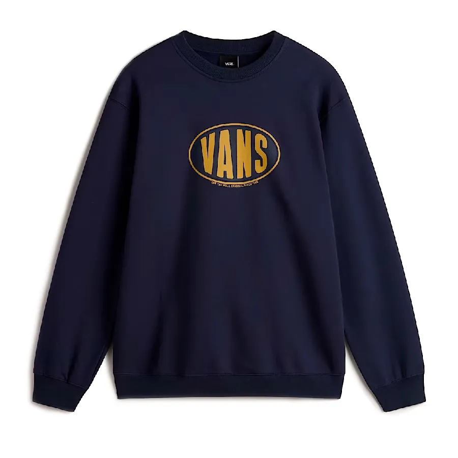 Imagen 2 de 4 de Buzo Vans Spray On Loose Crow-MARINO/AMARILLO
