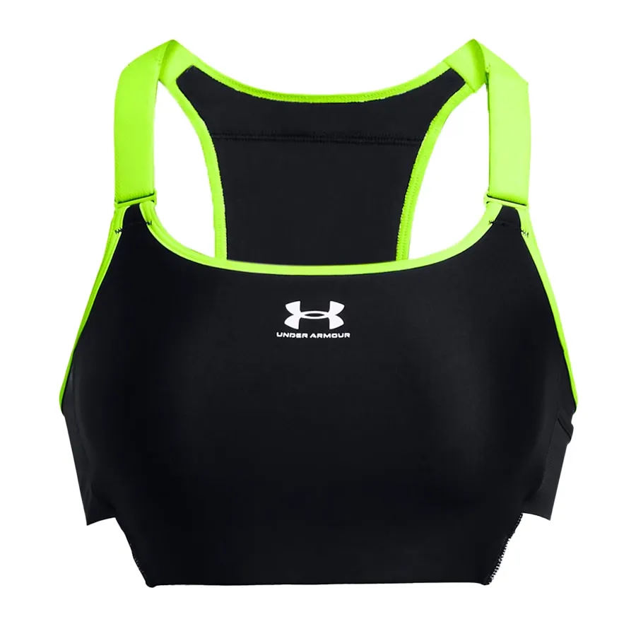 Imagen 4 de 8 de Top Under Armour High Pocket-NEGRO/ROSA FLUOR/AMARILLO FLUOR