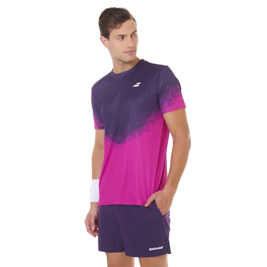 Imagen 1 de 4 de Remera Babolat Reflex-PURPURA/FUCSIA