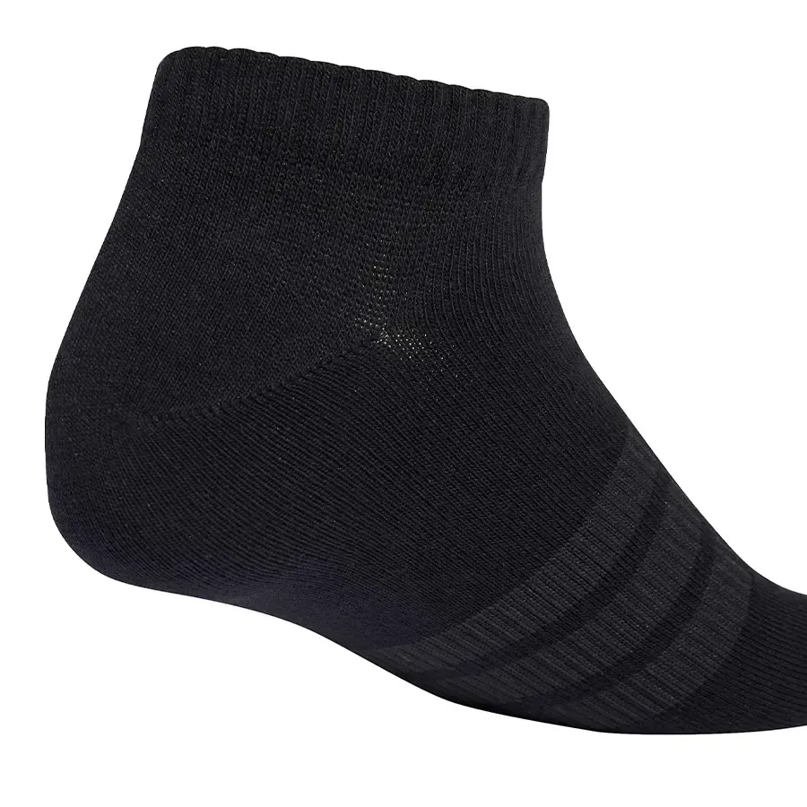 Imagen 3 de 4 de Medias adidas Pack x3-NEGRO