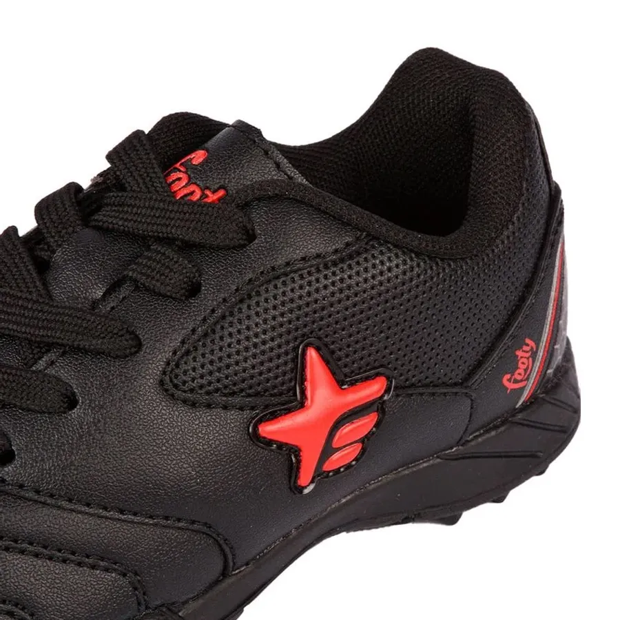 Imagen 4 de 5 de Botines Footy Copa América-NEGRO/ROJO