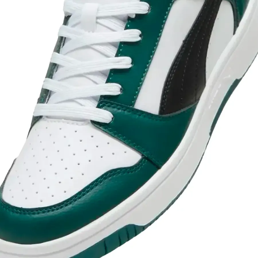 Imagen 4 de 5 de Zapatillas Puma Rebound V6 Low-BLANCO/VERDE/NEGRO