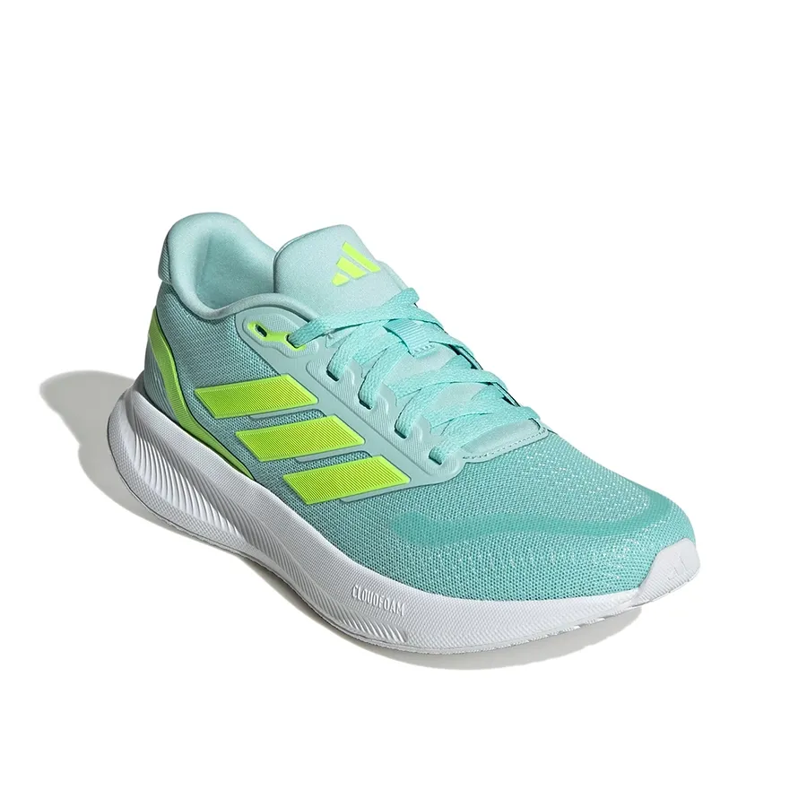 Imagen 2 de 8 de Zapatillas adidas Runfalcon 5-AQUA/VERDE FLUOR