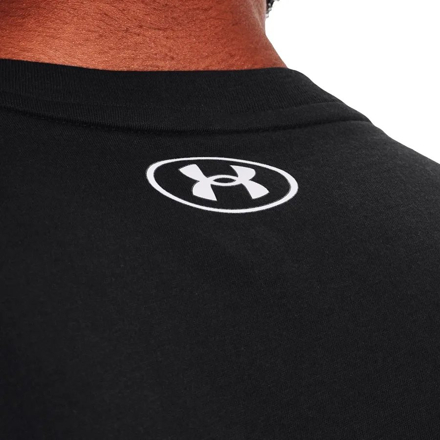 Imagen 5 de 6 de Musculosa Under Armour Project Rock Brahma Bull-NEGRO/BLANCO