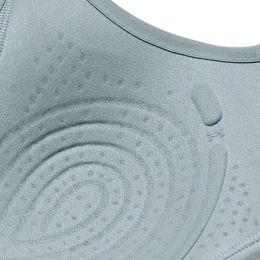 Imagen 2 de 6 de Top Under Armour Infinity High Bra Zip-CELESTE