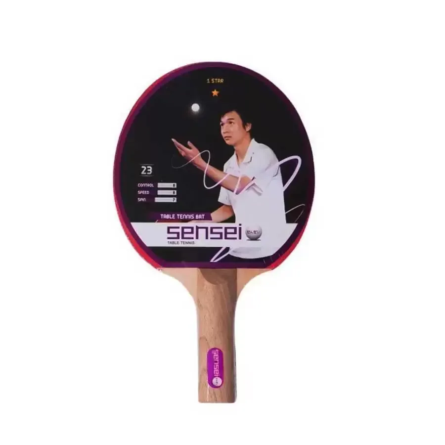 Imagen 0 de 1 de Paleta De Ping Pong Sensei Paleta Ping Pong 1 Star-NEGRO