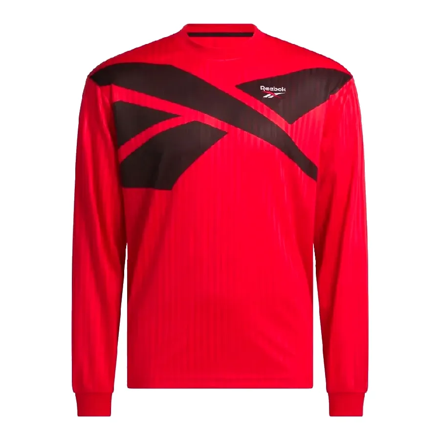 Imagen 1 de 4 de Remera Reebok Ri Cross Check Ls Jersey-ROJO/NEGRO