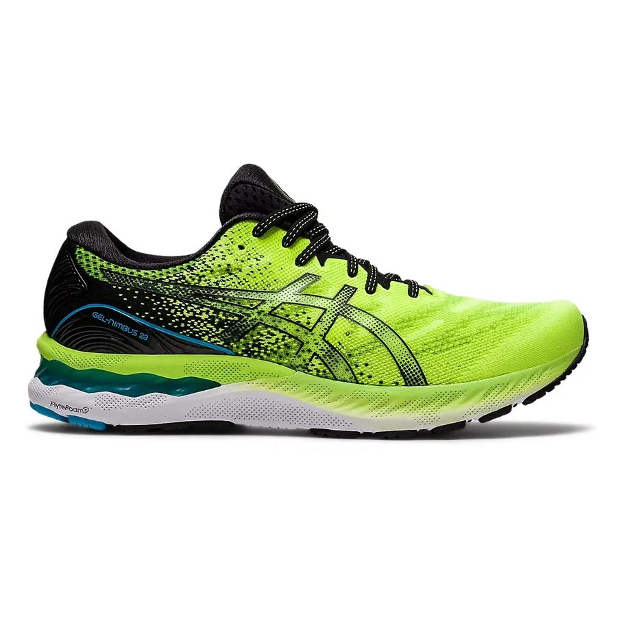Imagen 1 de 6 de Zapatillas Asics Gel Nimbus 23 M-VERDE/NEGRO