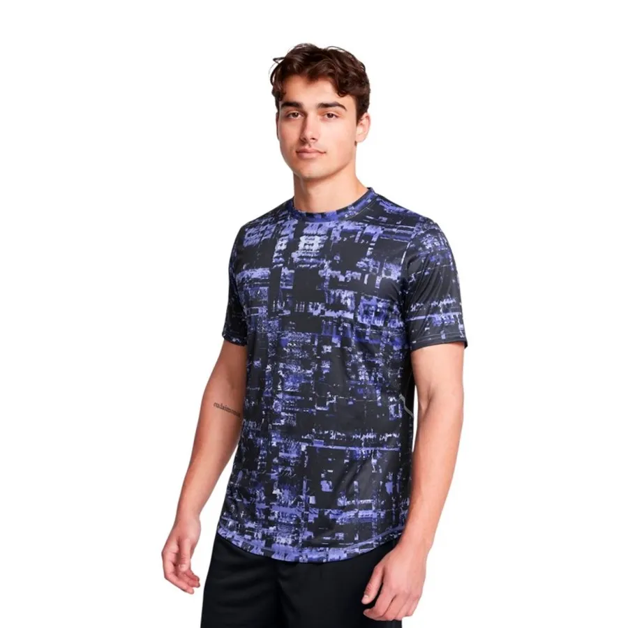 Imagen 0 de 4 de Camiseta Under Armour Challenger Pro Training-NEGRO/AZUL