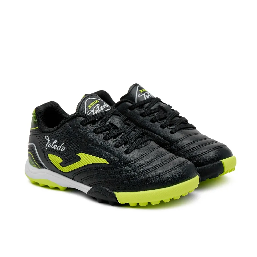 Imagen 1 de 6 de Botines Joma Botin Toledo Jr Tf-NEGRO/VERDE FLUOR