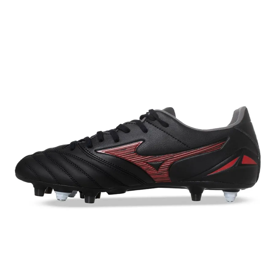 Imagen 2 de 6 de Botines Mizuno Morelia Neo 4 Pro Mix-NEGRO/ROJO