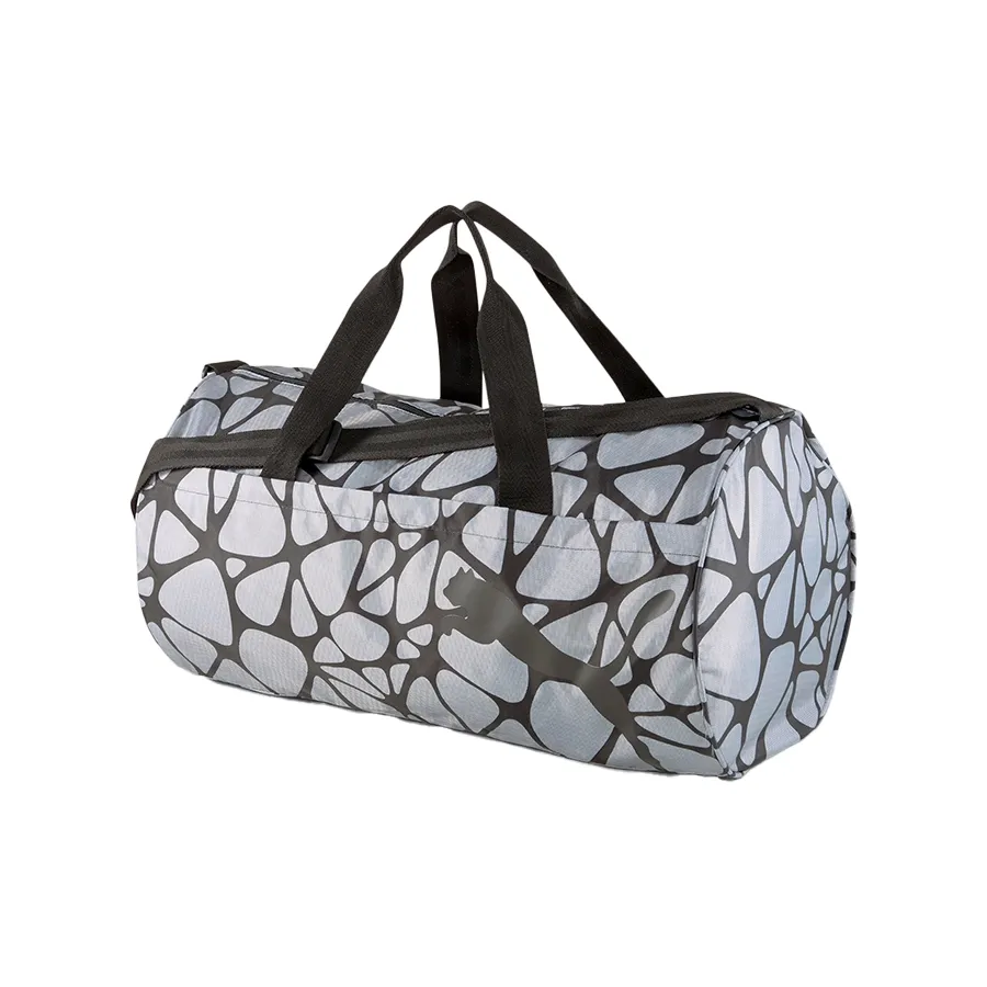 Imagen 3 de 4 de Bolso Puma At Ess Barrel-GRIS/NEGRO